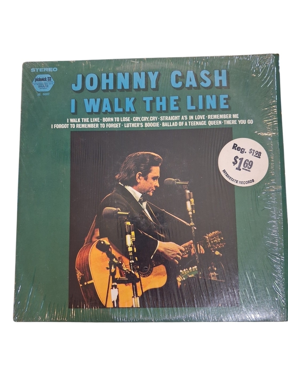 Johnny Cash I Walk The Line Vinyl Album